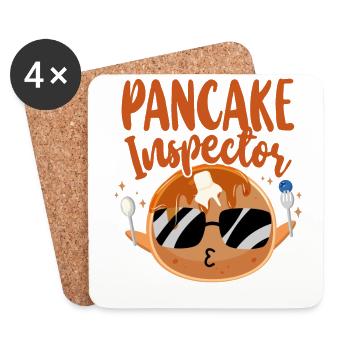 Pancake Lover Kids Pancake - Coasters (set of 4) - white - Front