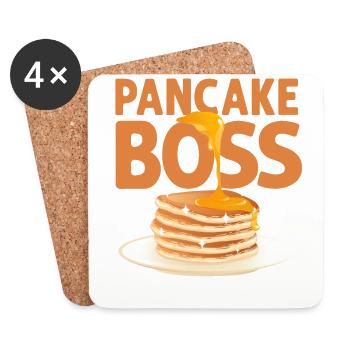 Pancake Lover Kids Pancake - Dessous de verre (lot de 4) - blanc - Devant