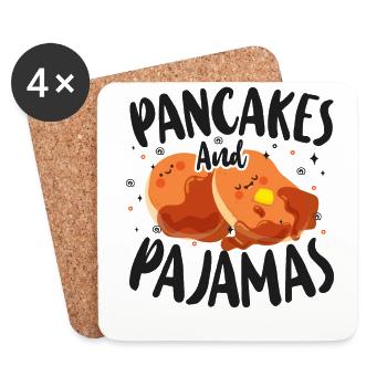 Pancake Lover Kids Pancakes & - Dessous de verre (lot de 4) - blanc - Devant