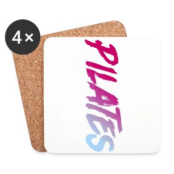 Pilates Instructor Teacher Pilates - Untersetzer (4er-Set) - Weiß - Vorne