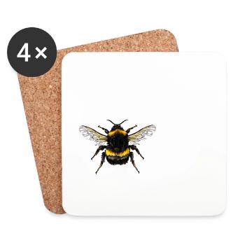 Science, Nerd, Physics, Student, Jokes, Geek - Coasters (set of 4) - white - Front