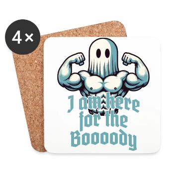 Halloween Costume Spooky Party Funnier - Coasters (set of 4) - white - Front
