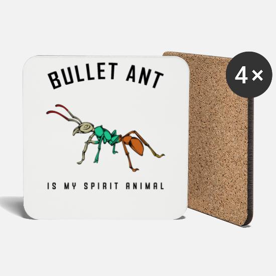 Ant My Spirit Animal Funny Sayings Gift' Coasters | Spreadshirt