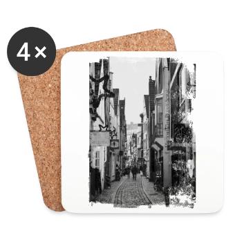 Bremen - Dessous de verre (lot de 4) - blanc - Devant