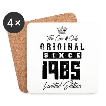 1985 limited edition - Untersetzer (4er-Set) - Weiß - Vorne
