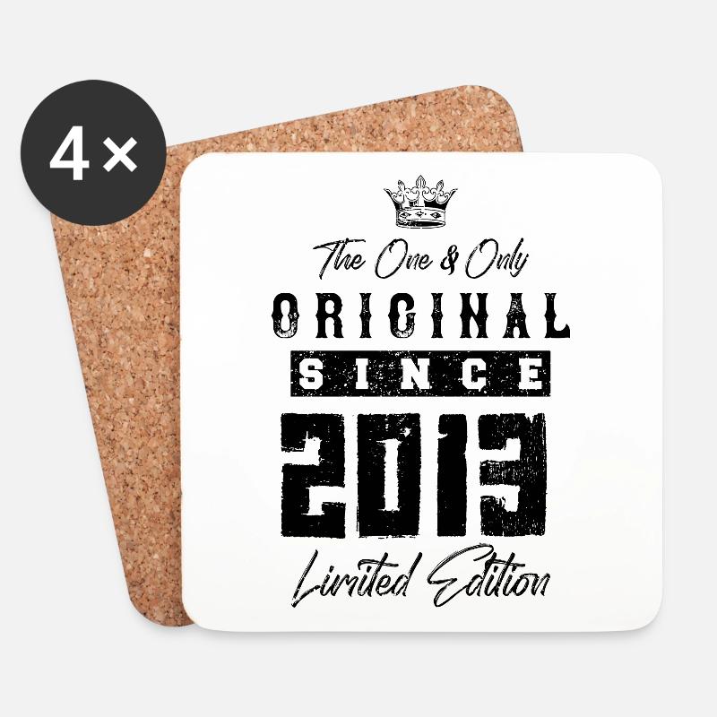 2013 limited edition - Untersetzer (4er-Set) - Weiß