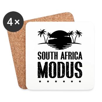 South Africa Modus - Untersetzer (4er-Set) - Weiß - Vorne