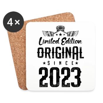 2023 limited edition - Untersetzer (4er-Set) - Weiß - Vorne