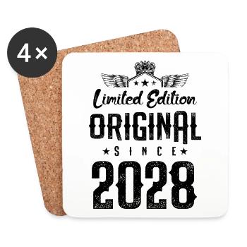 2028 limited edition - Untersetzer (4er-Set) - Weiß - Vorne