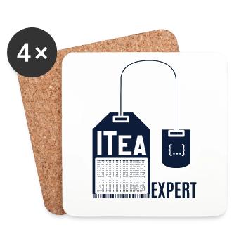 IT Support Humor - Coasters (set of 4) - white - Front