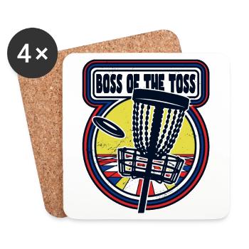 Funny Disc Golf Quote - Coasters (set of 4) - white - Front