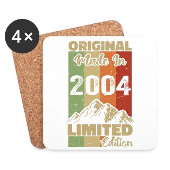 2004 Original - Fabriqué en 2004 - Edition Limitée - Dessous de verre (lot de 4) - blanc - Devant