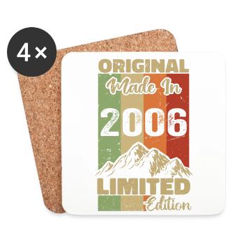 2006 Original - Made in 2006 - Limited Edition - Untersetzer (4er-Set) - Weiß - Vorne