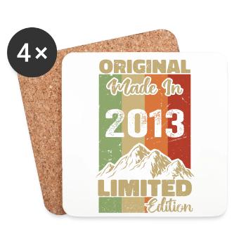 2013 Original - Made in 2013 - Limited Edition - Coasters (set of 4) - white - Front