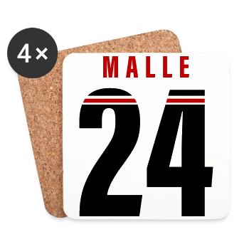Malle 24 - Coasters (set of 4) - white - Front