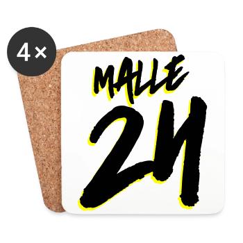 Malle 24 Mallorca - Dessous de verre (lot de 4) - blanc - Devant