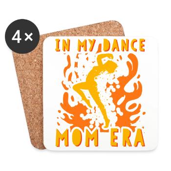 À l’époque de ma mère dansante - Dessous de verre (lot de 4) - blanc - Devant