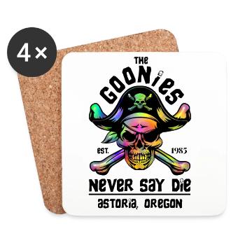THE GOONIES 5 - Coasters (set of 4) - white - Front
