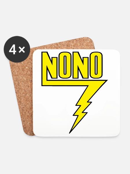 Nono - Untersetzer (4er-Set) - Weiß