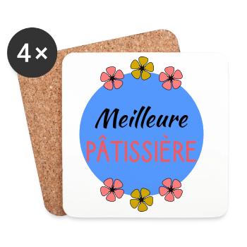 GRANNY. GRANDMA - Coasters (set of 4) - white - Front