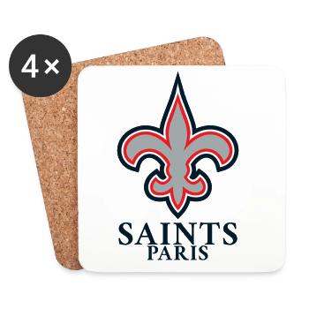Royal Saints Paris - Dessous de verre (lot de 4) - blanc - Devant