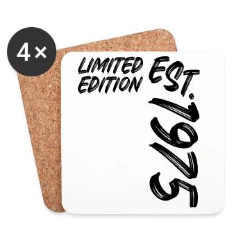 Édition limitée Est. 1975 - Dessous de verre (lot de 4) - blanc - Devant