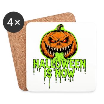 Halloween is Now - Coasters (set of 4) - white - Front
