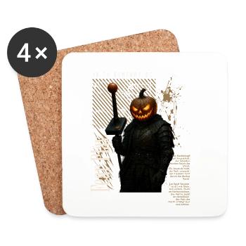 Fear Play - Coasters (set of 4) - white - Front