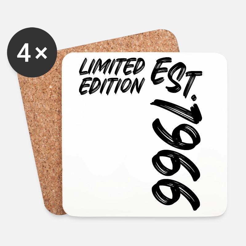Limited Edition Est. 1966 - Untersetzer (4er-Set) - Weiß