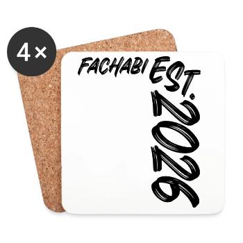Fachabi 2026 - Coasters (set of 4) - white - Front