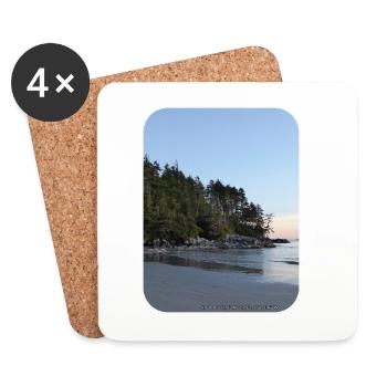 Tonquin Beach 1 - Untersetzer (4er-Set) - Weiß - Vorne