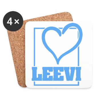 JGA Leevi - Untersetzer (4er-Set) - Weiß - Vorne