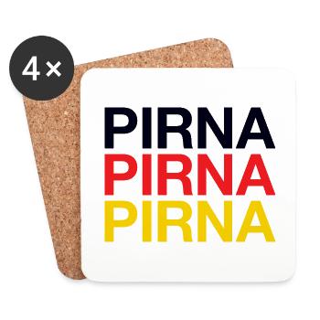 PIRNA - Coasters (set of 4) - white - Front