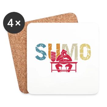 Sumo - Coasters (set of 4) - white - Front