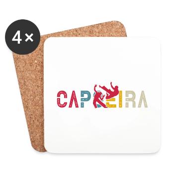 Capoeira - Coasters (set of 4) - white - Front