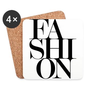 FASHION design - Coasters (set of 4) - white - Front