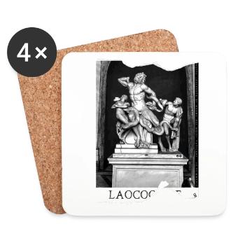 laocoonte - Coasters (set of 4) - white - Front