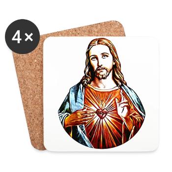 Your Jesus Christ * Jesus Christ Superstar - Coasters (set of 4) - white - Front