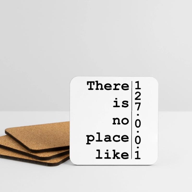 Developer computer scientist Coasters (set of 4)