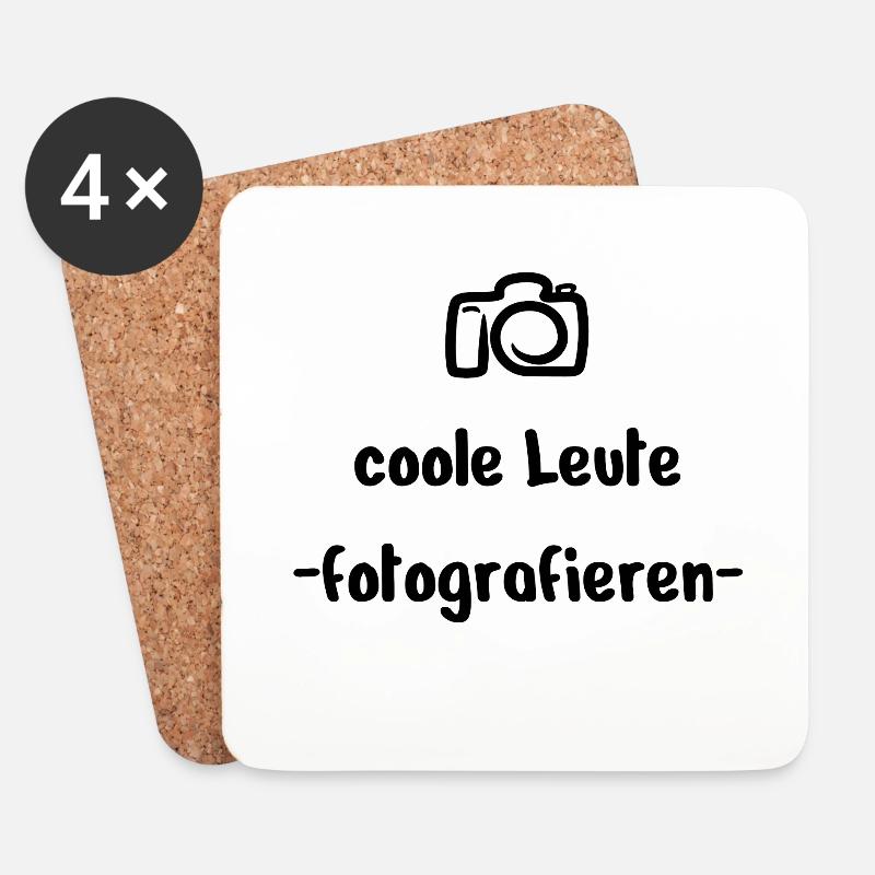 Fotografie - Untersetzer (4er-Set) - Weiß