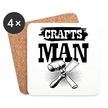 craftsman Craftsman - Coasters (set of 4) - white - Front