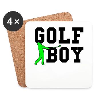 golf boy - Untersetzer (4er-Set) - Weiß - Vorne