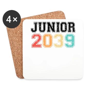 Junior 2039 Retro Vintage - Coasters (set of 4) - white - Front