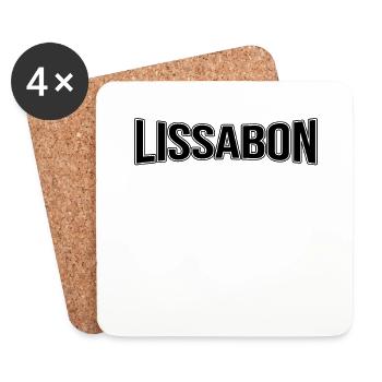 Lisbon - Coasters (set of 4) - white - Front