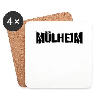 Mühlheim - Coasters (set of 4) - white - Front