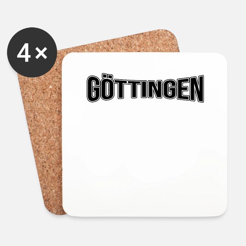 Göttingen - Untersetzer (4er-Set) - Weiß