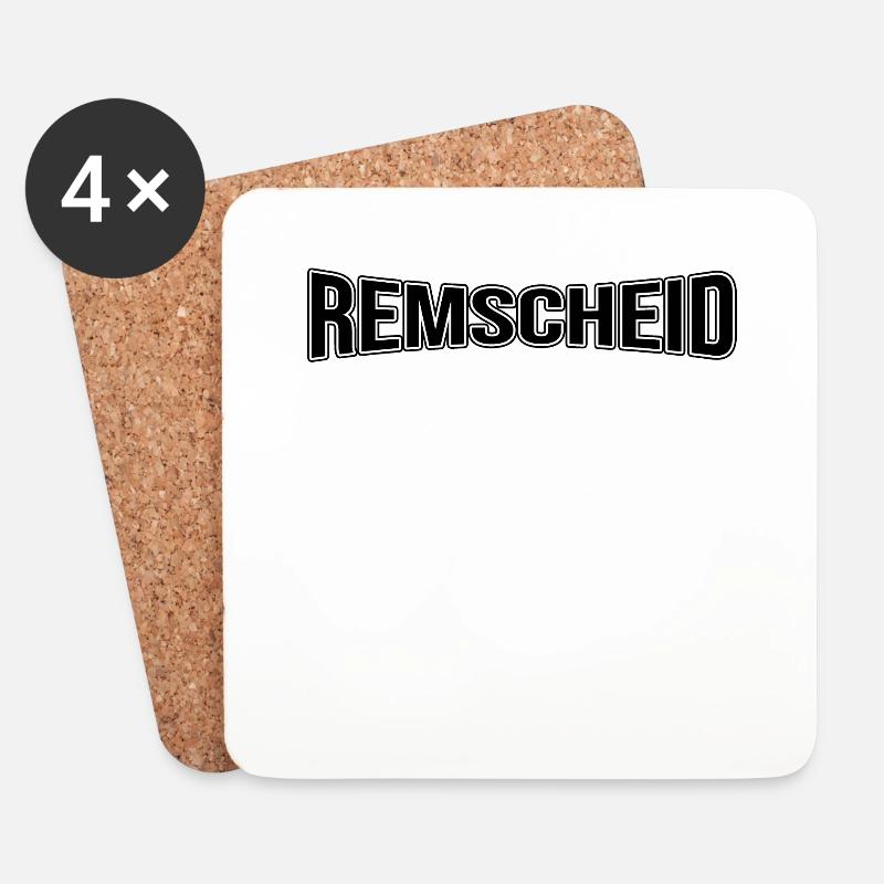 Remscheid - Untersetzer (4er-Set) - Weiß