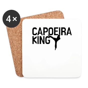 Capoeira - Dessous de verre (lot de 4) - blanc - Devant