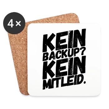 Admin Administrator Informatik Computer - Untersetzer (4er-Set) - Weiß - Vorne