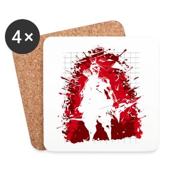 Archery - Coasters (set of 4) - white - Front